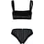 Купальник Arena Monogram Bikini Bandeau Black/Multi L (1097-007046-551 L) - миниатюра 2