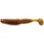 Силикон Reins Bubbling Shad 3" 565 Motor Oil Green Flake (8 шт/уп) - миниатюра 1