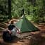 Сверхлегкая одноместная палатка с острой верхушкой Naturehike NH17T030-L (Темно- зеленая) - миниатюра 5