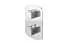 Душова система Kohlman Foxal 35 chrome з термостатом + BOX прихованого монтажу KPL-QW431FR35, Хром - мініатюра 3