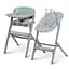 Стільчик для годування Kinderkraft Livy Calmee Olive Green з шезлонгом (5902533919642) - мініатюра 1