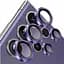 Захисне скло на камеру Monblan Metal Ring Series для Samsung Galaxy S24 Ultra Purple [111337] - мініатюра 2