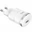 Мережевий зарядний пристрій Hoco 1USB C37A 2.4A White - мініатюра 5