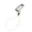 Адаптер перехідник Remax RA-USB1 Type-C to MicroUSB F сріблястий - мініатюра 2