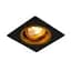 Точковий світильник Zuma Line 92706 CHUCK DL SQUARE BLACK- GOLD - мініатюра 1