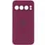 Чохол Silicone Cover Lakshmi Full Camera (AAA) with Logo для Google Pixel 9 Pro XL Бордовий / Plum - мініатюра 1