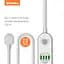 Мережевий фільтр-подовжувач СolorWay 4 розетки/4USB (CW-CHE44W) - мініатюра 4
