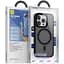 TPU+PC чохол Blueo Skin Friendly Frosted with MagSafe для Apple iPhone 14 Pro (6.1) Чорний / Black - мініатюра 4