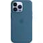 Чохол Silicone Case with MagSafe для Apple iPhone 13 Pro Max Blue Jay AAA [77785] - мініатюра 1