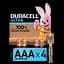 Лужні батарейки мізинчикові Duracell Ultra 1,5 V AAA LR03/MX2400, 4 шт. (5004806) - мініатюра 1