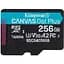 Карта пам'яті Kingston 256 GB microSDXC Canvas Go! Plus UHS-I U3 V30 A2 Class 10 (SDCG4/256GBSP) - мініатюра 1