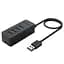 USB-Хаб Orico USB 3.0 4 port (W5P-U3-030-BK-BP) (CA912735) - мініатюра 1