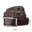 Ремень Crocodile Leather мужской 3,7х115 см acs0029608 - миниатюра 4