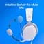 Гарнитура HyperX Cloud Stinger 2 PS4/PS5 mini-jack бело-синий (75X29AA) - миниатюра 6