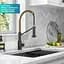 Смеситель для кухни на две воды Kraus Bolden KFF-1610BBMB, Бронза - миниатюра 5