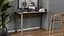 Компьютерный стол Ferrum-decor Курт 75x100x70 серый ДСП Дуб Сонома Труфель 16мм (FRD-101859) - миниатюра 1