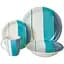 Сервіз столовий Keramia Blue Turquoise 4 персони, 16 предметів (24-237-100) - мініатюра 1