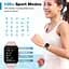 Розумний годинник Fitpolo IDW19 для чоловіків і жінок 1.8-дюймовий з фітнес-трекером для Android iPhone - мініатюра 6