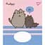 Набір зошитів Yes Pusheen The Cat A5 в косу лінію 12 аркушів 25 шт. (767614) - мініатюра 3