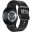 Браслет West для Samsung Galaxy Watch 6 - чорний ширина кріплення 20мм силікон-шкіра Watchbands (W17-8WB88815651) - мініатюра 1