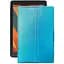 Чехол StatusCASE из экокожи для планшета Sigma mobile X-style Tab A101 Голубой - миниатюра 1