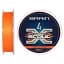 Шнур Brain Scout 4X 150 м (fluoro Orange) 0.080 мм 4.4 кг - мініатюра 1
