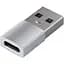 Адаптер Satechi Type-A to Type-C Adapter Silver (ST-TAUCS) - мініатюра 1