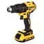 Дрель-шуруповерт бесщеточный DeWalt XR Li-Ion 18В акб 2х2 А/ч 65 Нм 500-1750 об/мин патрон 13мм ЗП кейс 1.15 кг - миниатюра 4