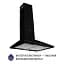 Витяжка купольна Minola HK 6614 BL 1000 LED - мініатюра 2
