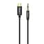 Кабель Baseus Yiven Type-C male To 3.5 male Audio Cable M01 черный CAM01-01 - миниатюра 2