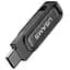 Флеш-накопитель Usams US-ZB349 USB 3.2 Type-C Dual Ports 256GB Tarnish - миниатюра 5