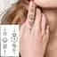 Набор детских часов тату Черные мини №2 black-tattoo-mini-set-2-3, 30 штук по 9,5*5,5 см - миниатюра 6