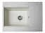 Кухонна мийка Miraggio BODRUM 650 white (0000012) Граніт, Врізна, Білий - мініатюра 1