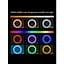 Кільцева LED лампа DK RGB 45 см MJ-45 + Remote + 3 Holders [110248] - мініатюра 8
