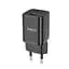 Адаптер мережевий HOCO Rigorous charger N19 1 вихід Type-C 25W чорний - мініатюра 3