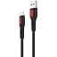 Кабель XO NB151 USB A - Micro B чорний - мініатюра 1