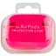 Силіконовий футляр з мікрофіброю для навушників Airpods Pro Рожевий / Barbie pink - мініатюра 4