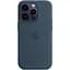 Чохол Apple Silicone Case with MagSafe для Apple iPhone 14 Pro Storm Blue (MPTF3) [77067] - мініатюра 1