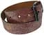 Ремінь жіночий шкіряний Tom Tailor вінтажний для джинсів натуральна шкіра Бордовий - мініатюра 6
