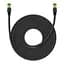 Кабель Baseus High Speed ​​CAT8 40 Gigabit Ethernet Cable (Braided Cable) 10m B0013320C111-07 Black - миниатюра 1