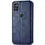 Кожаный чехол-книжка GETMAN Cubic (PU) для ZTE Blade A7s (2020) Синий - миниатюра 4