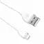 Кабель Baseus Small Pretty Waist Cable USB to Lightning 2A 1m CALMY-02 White - мініатюра 2