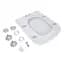 Сиденье для унитаза Qtap (Aries) с микролифтом Slim QT99HXU15W - миниатюра 5