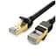 Патч-корд 10м, F/FTP cat 7 RJ-45 black Ugreen (U_11273) - мініатюра 1