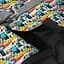 Шлея для собак Waudog Clothes м'яка з QR паспортом, малюнок "Бетмен комікс", S2 - мініатюра 3