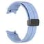 Ремешок для Samsung Galaxy Watch 5 40mm - голубой ширина крепления 20мм силикон Watchbands Cls-black (W33-4WB66352299) - миниатюра 2