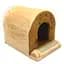 Домик когтеточка для кошек Zoo-hunt Тоннель 35х46х33 см джут - миниатюра 1