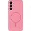 Чохол Silicone Cover Lakshmi Full Camera (AA) with MagFit для Samsung Galaxy S26 Рожевий / Light pink - мініатюра 1