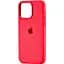Чохол Silicone Case для Apple iPhone 16 Pro Max Rose Red AA [114924] - мініатюра 1