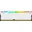 Модуль пам'яті для комп'ютера DDR5 16GB 5200 MHz FURY Beast White RGB Kingston Fury (ex.HyperX) (KF552C40BWA-16) - мініатюра 3